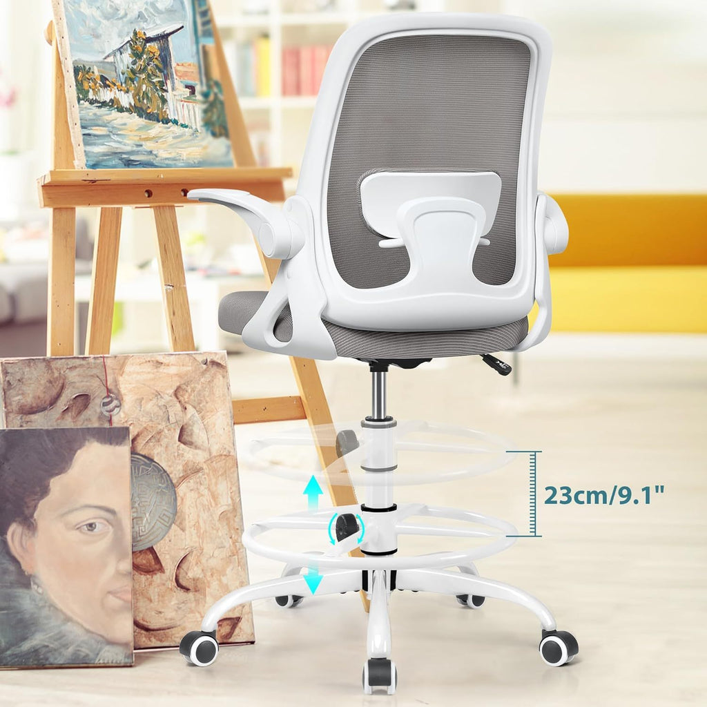 Ergonomic Office Chair Pro With 4D Lumbar Support | 150° Lockable Recline, Flip-Up Arms & 3D Headrest - Heavy Duty 330LB Capacity For Home Office Gaming Study, Father'S Day Prime Gift (20 Minutes Assembly)Multiple Colors Are Available