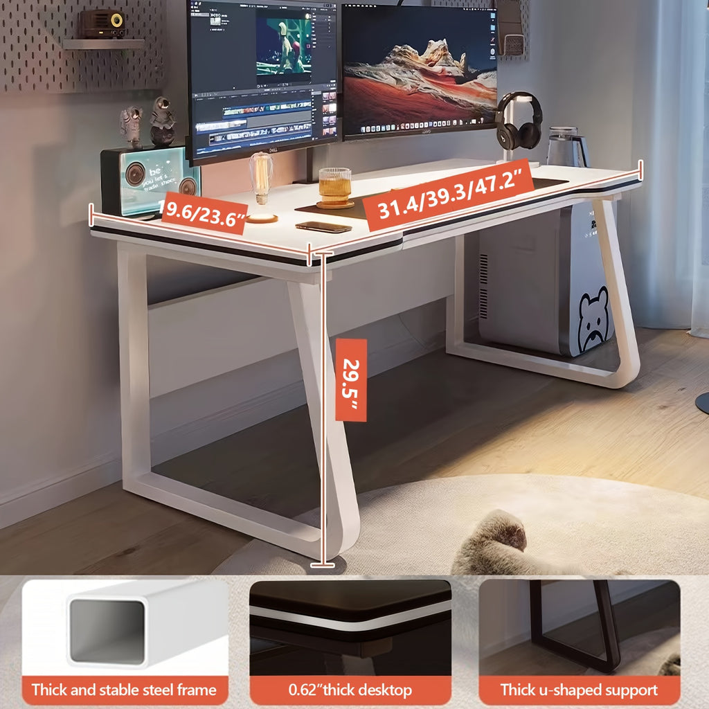 Gaming Desks, Executive Desks, Large Computer Desks, Home Study And Writing Desks, Spacious Workstation Commercial Furniture, Easy To Install