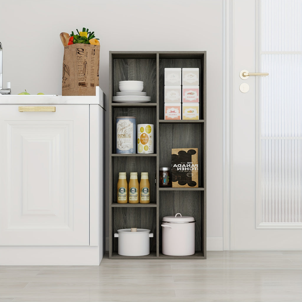 Multi-Purpose Shelving Unit 7-Cube Multi-Purpose Shelving Unit - Bookcase, Bookshelf, Storage Organizer - Modern Design, Easy Assembly